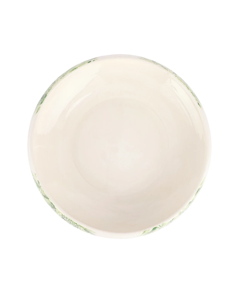 Vietri Nutcrackers Pedestal Fruit Bowl