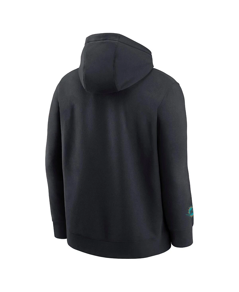 Nike Men's Pitch Blue Miami Dolphins 2025 Rivalries Collection Club Hoodie