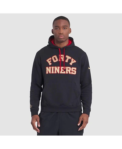 Nike Men's Black San Francisco 49ers 2025 Rivalries Collection Club Hoodie