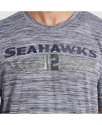 Nike Men's Wolf Gray Seattle Seahawks 2025 Rivalries Collection Sideline Velocity Dri-fit T-Shirt