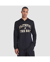 Nike Men's Black San Francisco 49ers 2025 Rivalries Collection Sideline Dri-fit Long Sleeve Hoodie T-Shirt