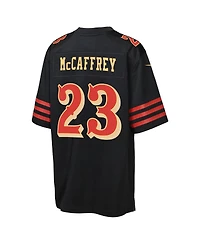 Nike Big Boys and Girls Christian McCaffrey Black San Francisco 49ers 2025 Rivalries Collection Game Jersey