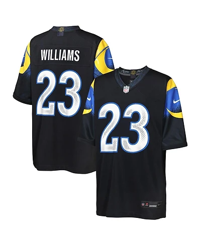 Nike Big Boys and Girls Kyren Williams Midnight Blue Los Angeles Rams 2025 Rivalries Collection Game Jersey