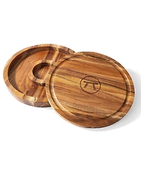 Outset Acacia 3-In-1 Salt Rimmer and Storage