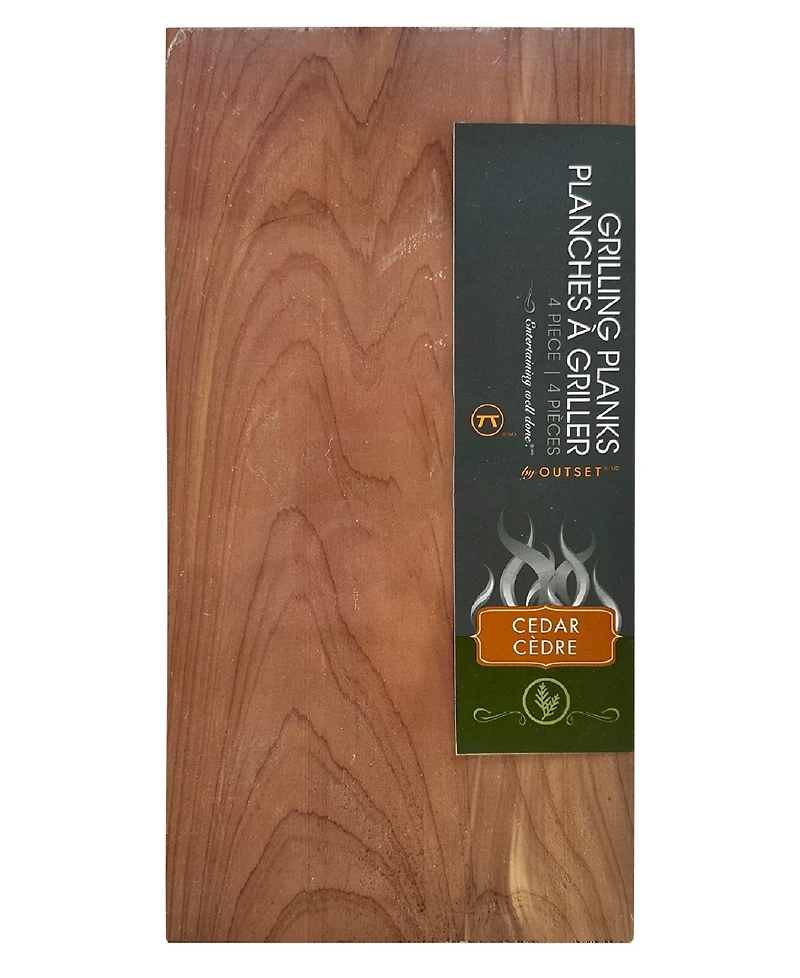 Outset Cedar Set of 4, Planks