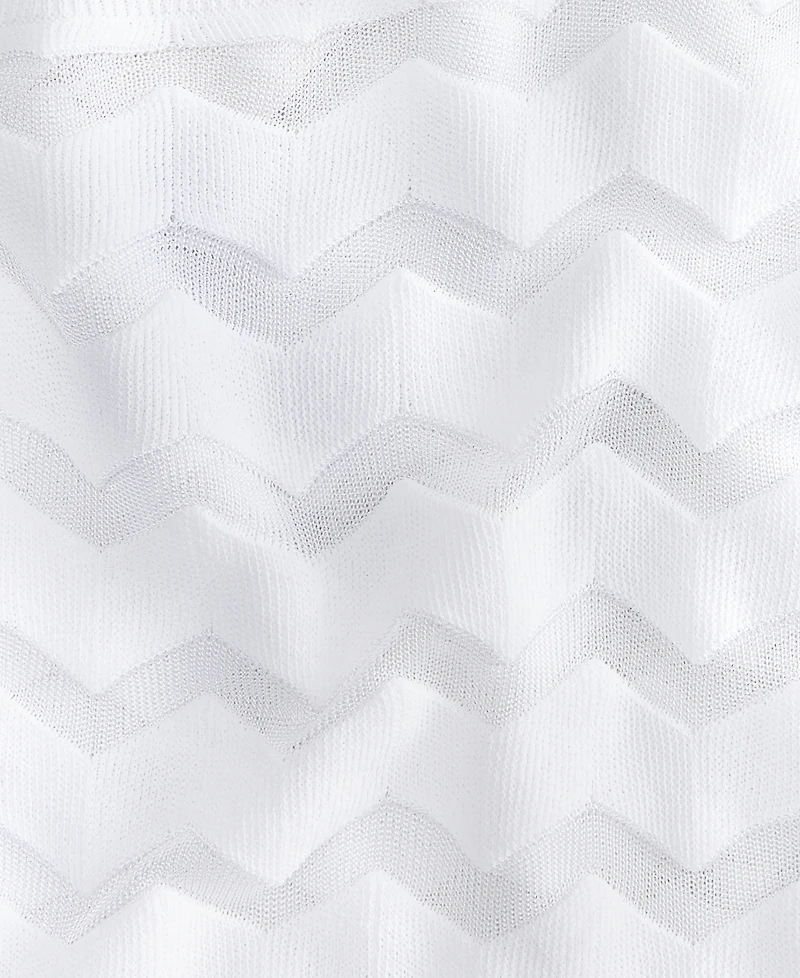 I.n.c. International Concepts Women's Chevron Stitch Boat-Neck Sweater, Macy's Exclusive