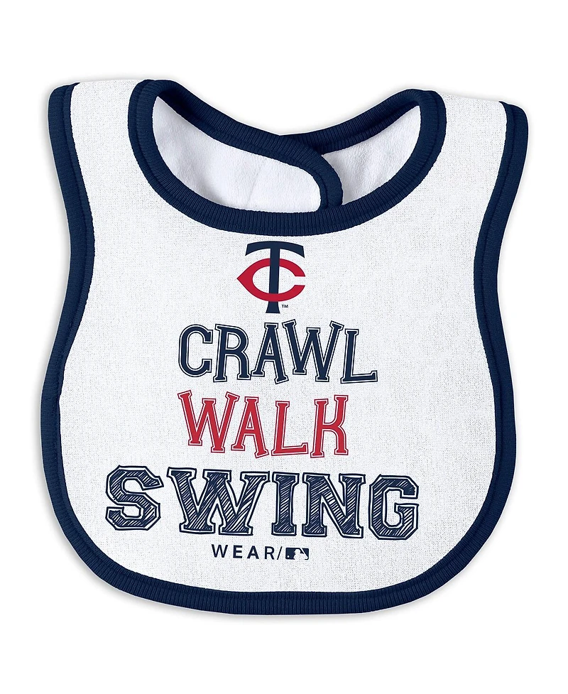Wear by Erin Andrews Baby Boys and Girls Minnesota Twins Sleep Play Set