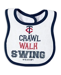 Wear by Erin Andrews Baby Boys and Girls Minnesota Twins Sleep Play Set