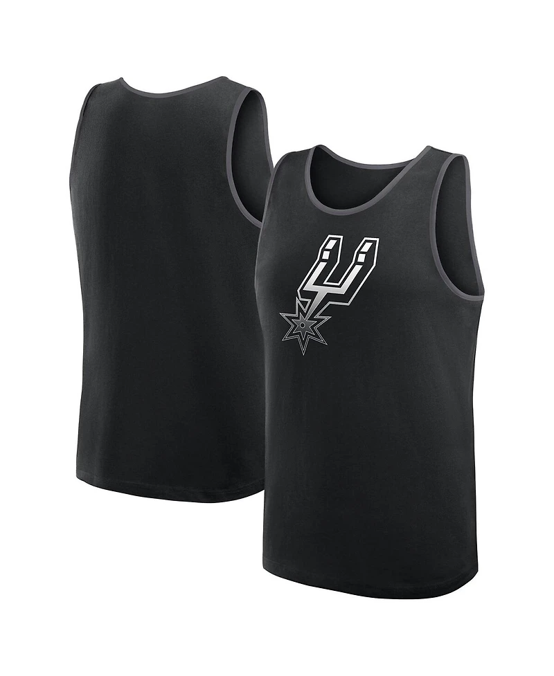 Logo Athletic Men's Black San Antonio Spurs Unmatched Success T-Shirt
