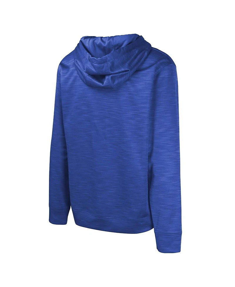 Outerstuff Men's Royal Los Angeles Rams Streak Fleece Pullover Hoodie