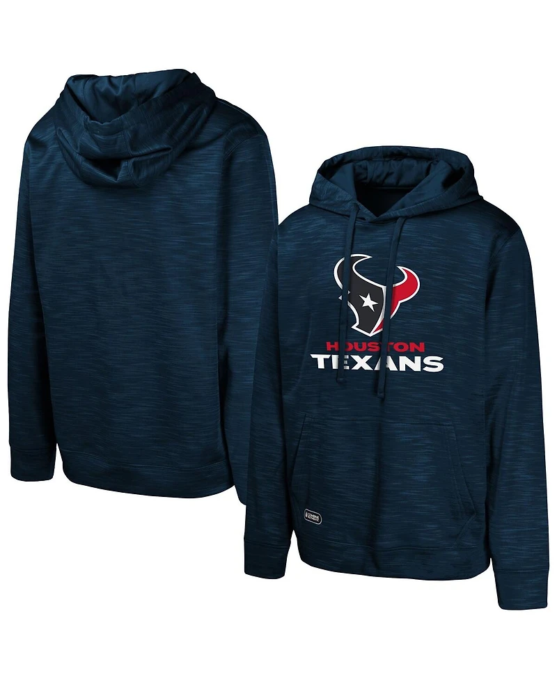 Outerstuff Men's Navy Houston Texans Streak Fleece Pullover Hoodie