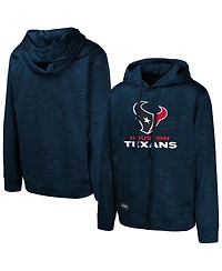 Outerstuff Men's Navy Houston Texans Streak Fleece Pullover Hoodie