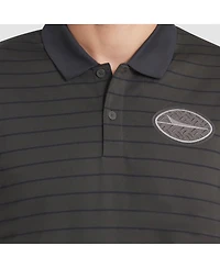 Nike Men's Gotham Green New York Jets 2025 Rivalries Collection Sideline Victory Striped Dri-fit Polo Shirt