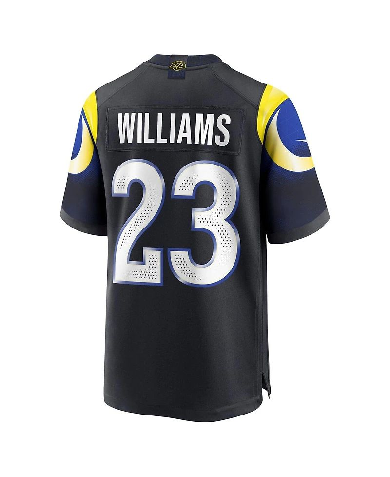 Nike Men's Kyren Williams Midnight Blue Los Angeles Rams 2025 Rivalries Collection Game Jersey