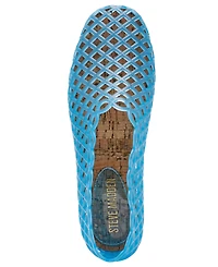 Steve Madden Women's Grove Caged Jelly Slip-On Flats