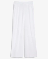 I.n.c. International Concepts Women's High-Rise Pleated Pull-On Wide-Leg Pants, Macy's Exclusive