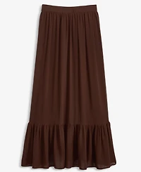I.n.c. International Concepts Women's Flounce-Hem Maxi Skirt, Macy's Exclusive