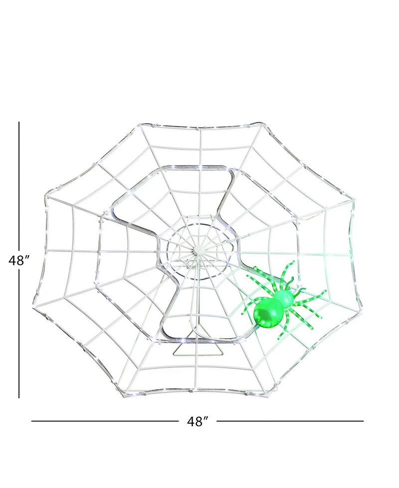 4 ft. Outdoor Animated Spider Web