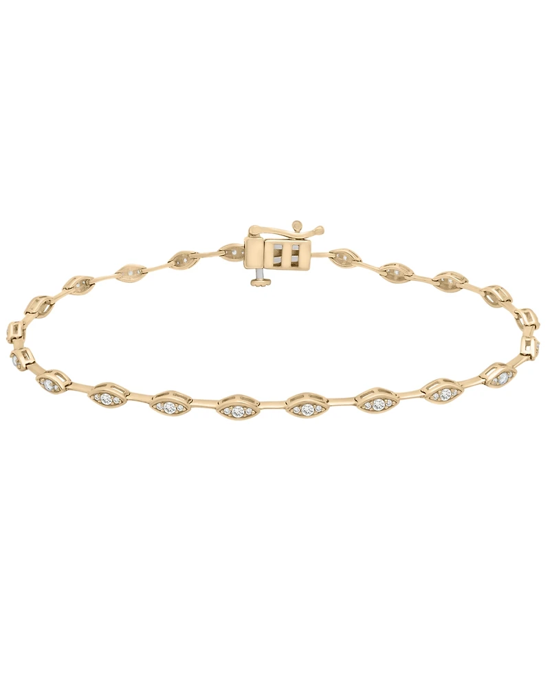 Wrapped in Love Diamond Bracelet (1/2 ct. t.w.) in 14K Yellow Gold