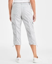 Style & Co Women's Mid-Rise Cargo Capri Pants, Exclusively at Macy's