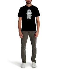 Karl Lagerfeld Paris Men's Armor Dragon Skin Printed T-Shirt