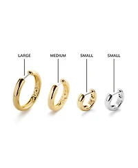 Ana Luisa Gold Hoop Earrings - Giulia Medium