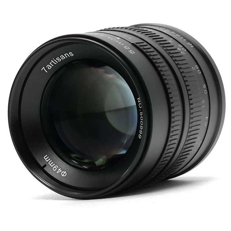 7artisans Photoelectric 55mm f/1.4 Lens for Canon Ef-m Mount - Black