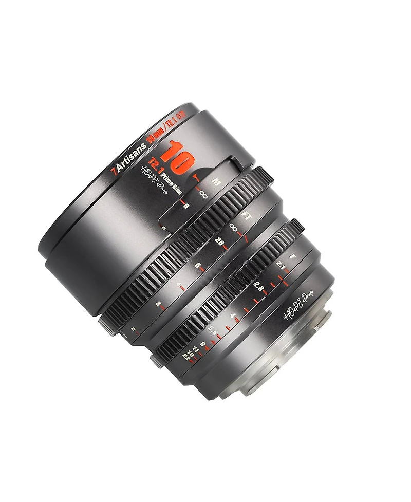 7artisans 7Artisans Hope Series 10mm T2.1 Cinema Lens for Canon Eos-r Mount, Titanium Gray