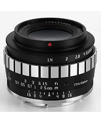 TTArtisan 23mm f/1.4 Lens for Fujifilm X, Black/Silver