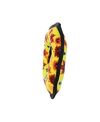 Tuffy Holiday Medium Ring Leaves 2 Pack, Durable Plush Squeaky Dog Toy