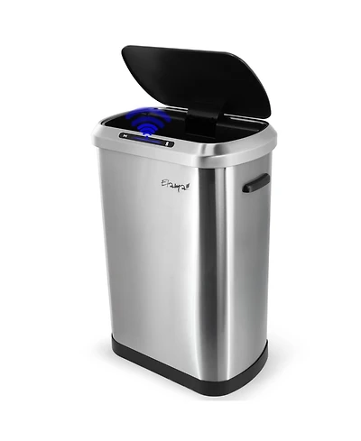 Elama 13 Gallon Automatic Sensor Hands Free Trash Can
