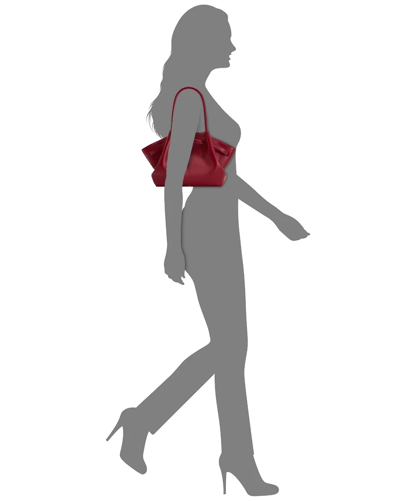 Jw Pei Hana Medium Suede Tote Bag
