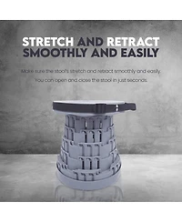 Pentax 10x21 Ud Weather Resistant Roof Prism Binocular, 5.4 Degree Angle View, Black, Bundle with Portable Telescoping Stool/Chair, Cleaning Cloth