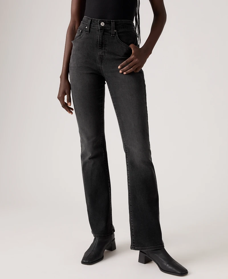 Levi's 725 Rhinestone High-Waist Classic Stretch Bootcut Jeans