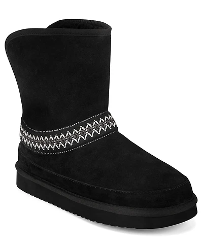 earth Women's Wynni Round Toe Casual Booties