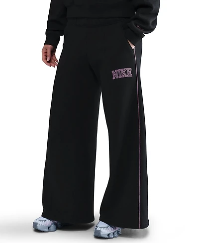 Nike Women's Phoenix Fleece Wide-Leg Sweatpants
