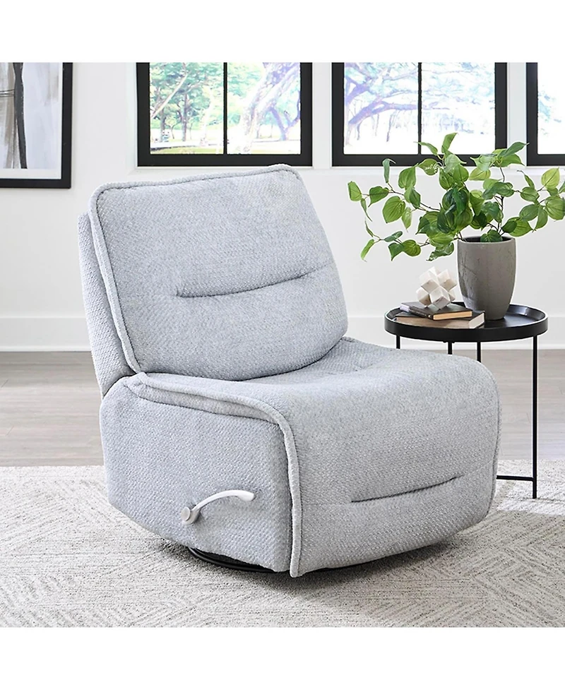 Parker Living Leo - Silver Fox Armless Recliner