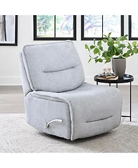 Parker Living Leo - Silver Fox Armless Recliner