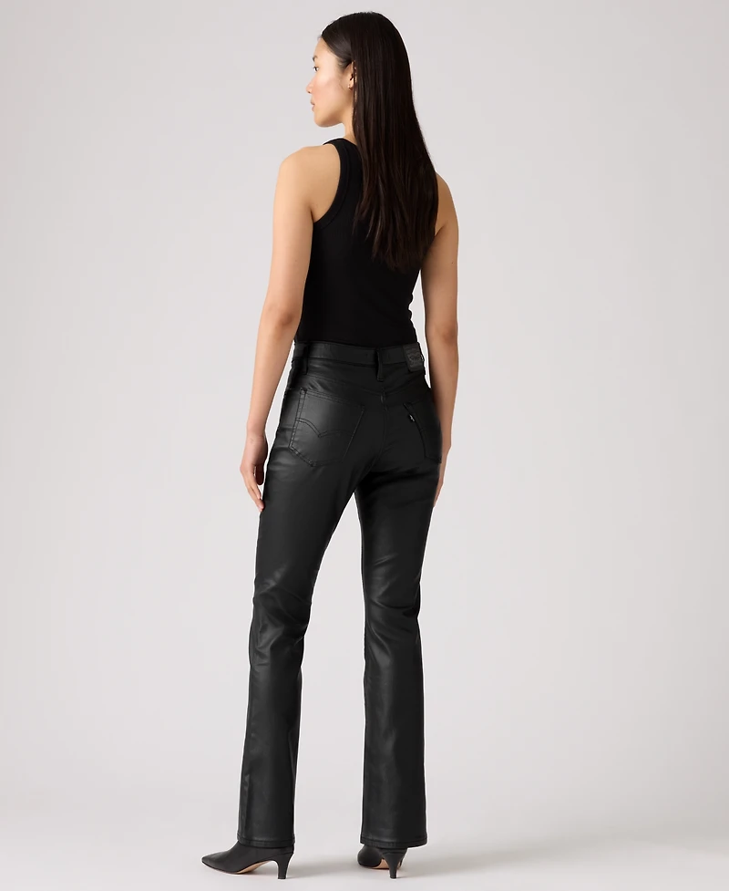 Levi's 725 Coated High-Waist Classic Stretch Bootcut Jeans