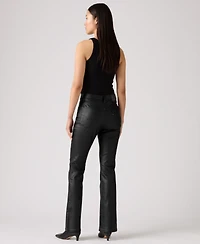 Levi's 725 Coated High-Waist Classic Stretch Bootcut Jeans