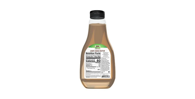 Now Foods Light Amber Agave Nectar, 23.28 Oz