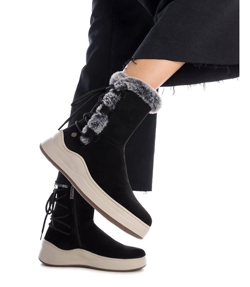 Women's Suede Winter Booties Refresh Collection By Xti