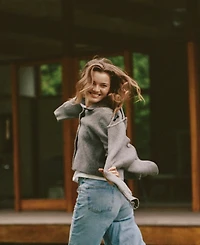 French Connection Women's Knit Long Sleeve Cardigan