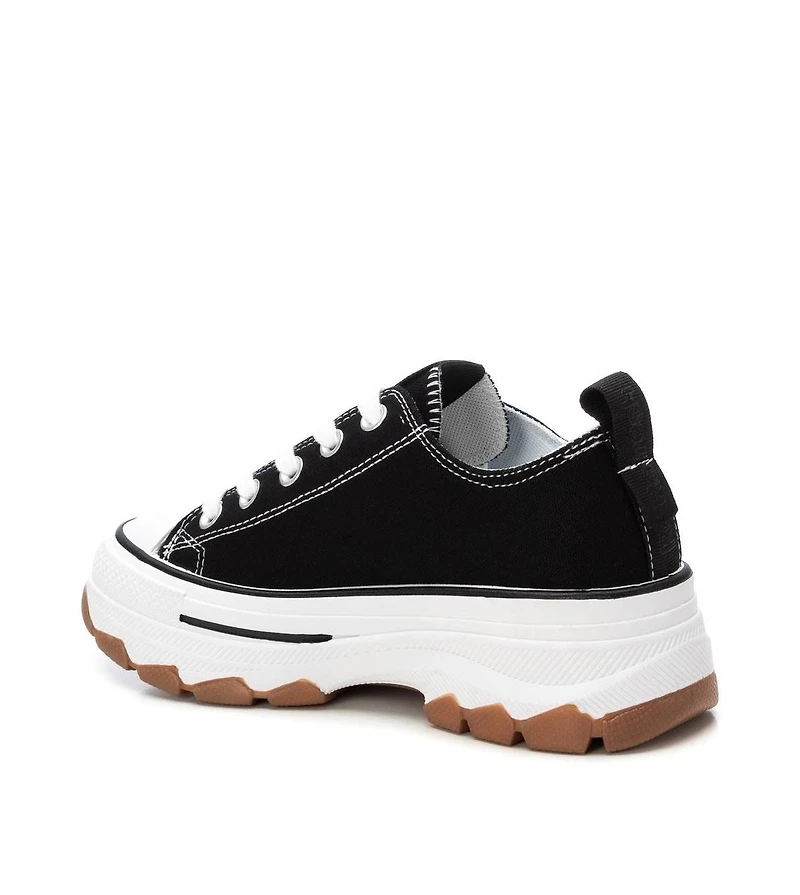Women's Lace-Up Canvas Sneakers Refresh Collection By Xti