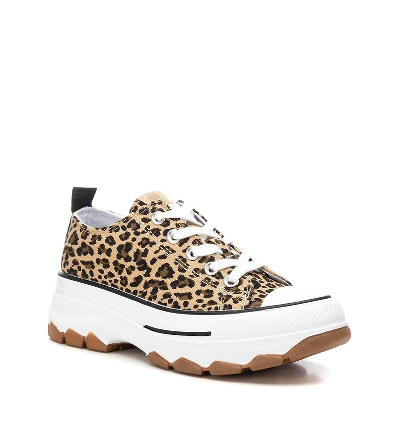 Women's Lace-Up Canvas Sneakers Refresh Collection By Xti