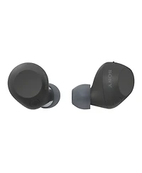 Sony Wireless Noise-Cancelling Earbuds (Black) Bundle with Ear Tips (2 Items)