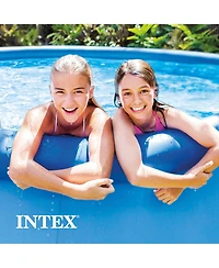 Intex Easy Set 10 Foot x 30 Inch Above Ground Inflatable Round Swimming Pool