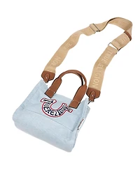 True Religion Retro Horseshoe Denim Mini Tote
