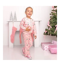 Sweet Wink Toddler Girls Nutcracker Trellis Christmas Sweatshirt