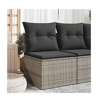 Garden Sofa Grey, Dark Grey